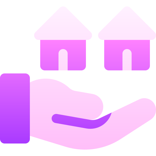 immobiliare Basic Gradient Gradient icona