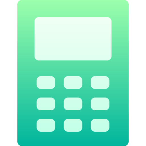 電卓 Basic Gradient Gradient icon