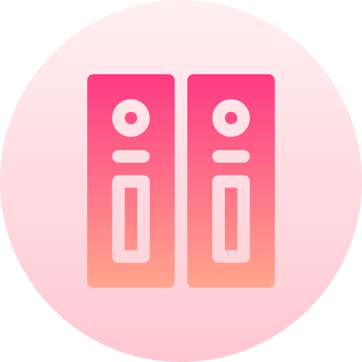 dateien Basic Gradient Circular icon