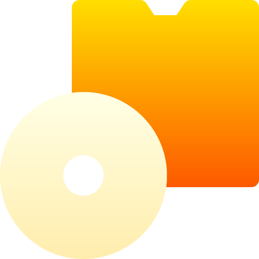dvd Basic Gradient Gradient icon