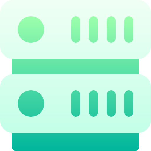 호스팅 Basic Gradient Gradient icon