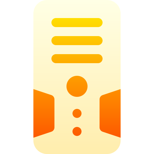 컴퓨터 Basic Gradient Gradient icon