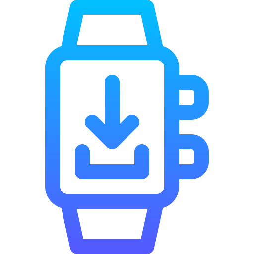 inteligentny zegarek Basic Gradient Lineal color ikona