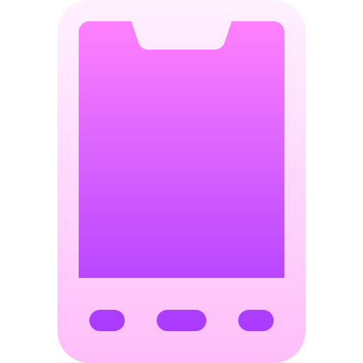 スマートフォン Basic Gradient Gradient icon