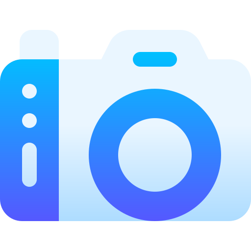 사진기 Basic Gradient Gradient icon