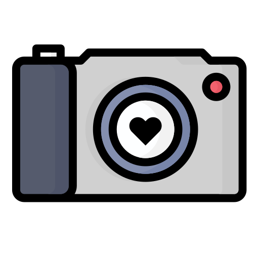 Wedding Photography Generic Outline Color icon