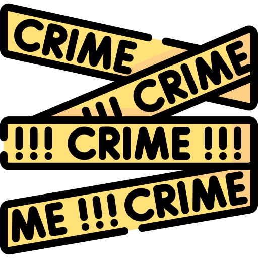 scena del crimine Special Lineal color icona