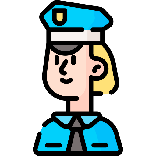 Policewoman Special Lineal color icon