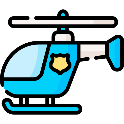 hubschrauber Special Lineal color icon