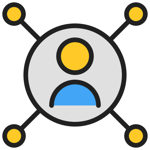 Networking Generic Outline Color icon