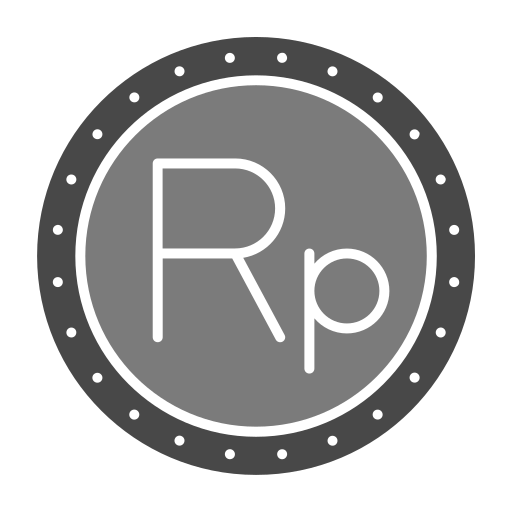 rupia indonesia Generic Grey icono