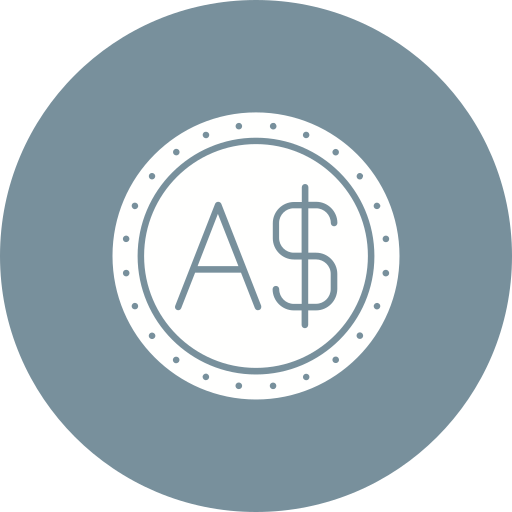 dólar australiano Generic Mixed icono