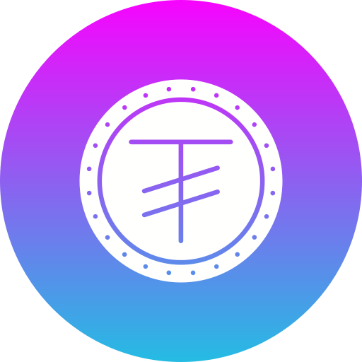 tugrik Generic Flat Gradient icoon