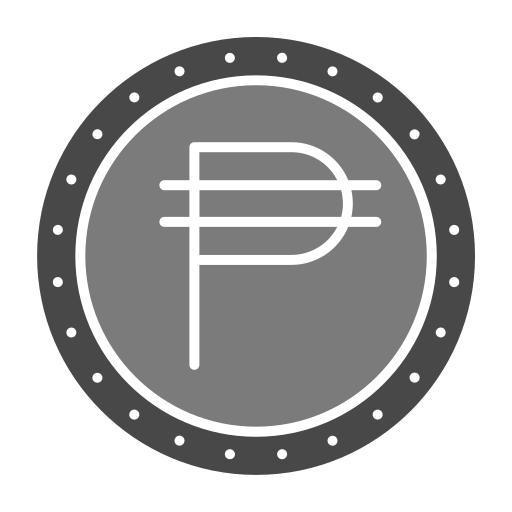 peso filipino Generic Grey icono