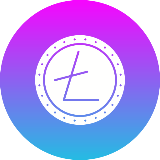 litecoin Generic Flat Gradient ikona