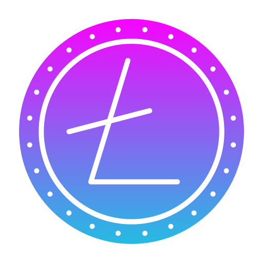 litecoin Generic Flat Gradient ikona