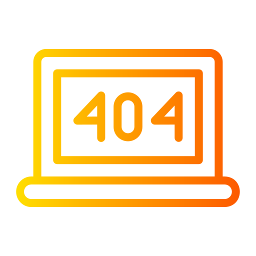 error 404 Generic Gradient icono