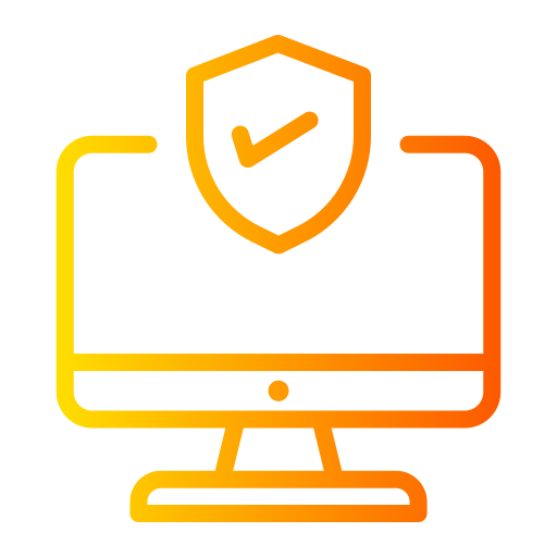 sicurezza informatica Generic Gradient icona