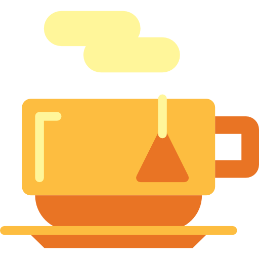 tazza da tè Smalllikeart Flat icona