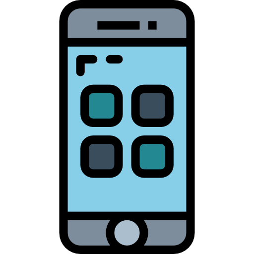téléphone portable Smalllikeart Lineal Color Icône