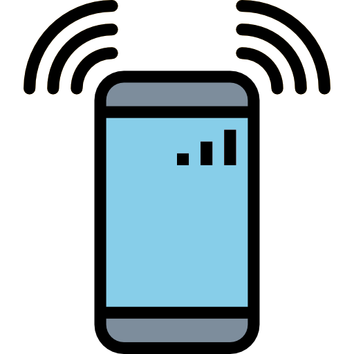 smartphone Smalllikeart Lineal Color icona
