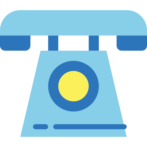 Telephone Smalllikeart Flat icon