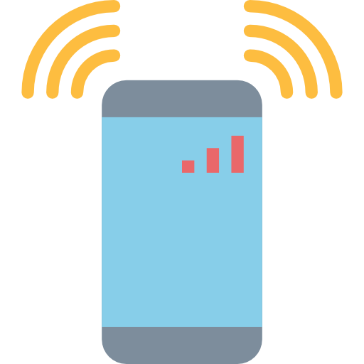 smartphone Smalllikeart Flat icon