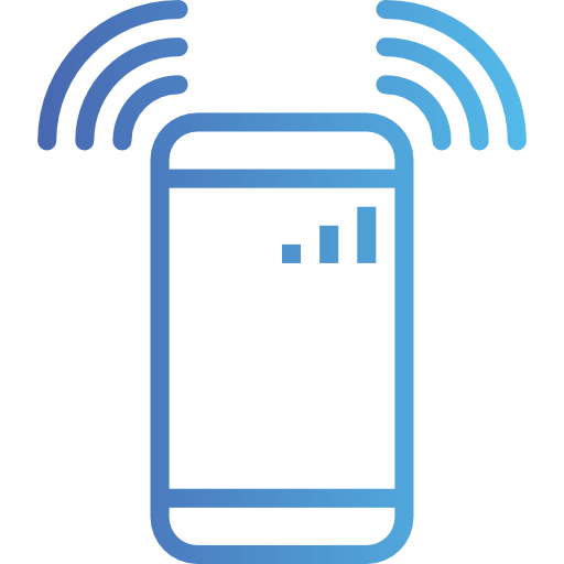 Smartphone Smalllikeart Gradient icon