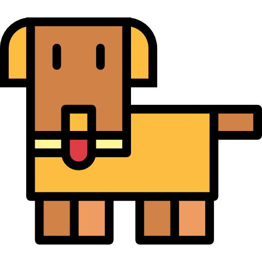 Dog Smalllikeart Lineal Color icon