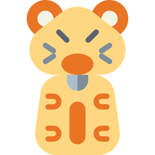 Hamster Smalllikeart Flat icon