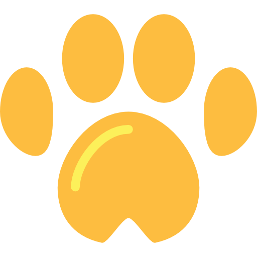 pawprint Smalllikeart Flat иконка