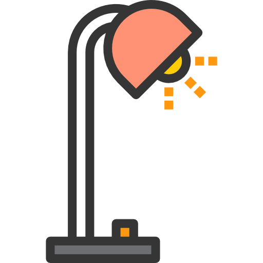 lampe de bureau itim2101 Lineal Color Icône