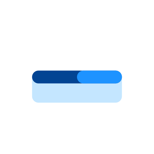 마이너스 Generic Blue icon