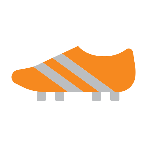 voetbalschoenen Generic Flat icoon