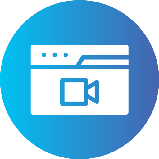 Video Call Generic Flat Gradient icon