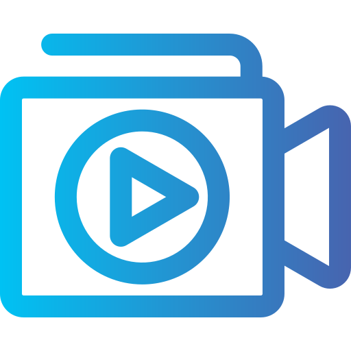 Video shooting Generic Gradient icon