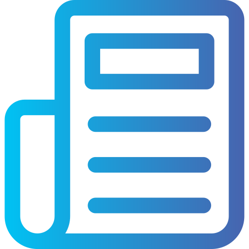 Document Generic Gradient icon