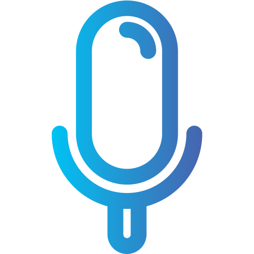 Microphone Generic Gradient icon