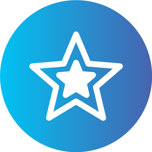 星 Generic Flat Gradient icon