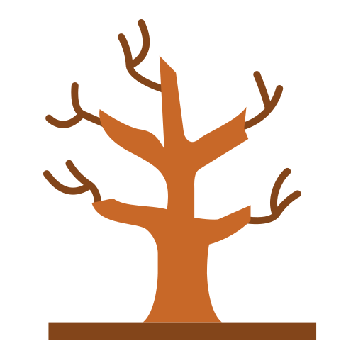 arbre sec Generic Flat Icône
