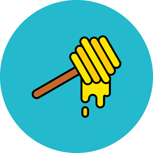 Honey dipper Generic Outline Color icon