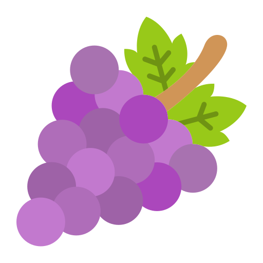 Grapes Generic Flat icon