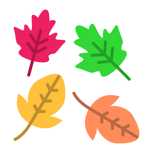 feuilles tombantes Generic Flat Icône