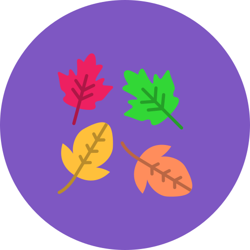 vallende bladeren Generic Flat icoon