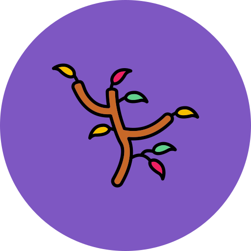 branche d'arbre Generic Outline Color Icône