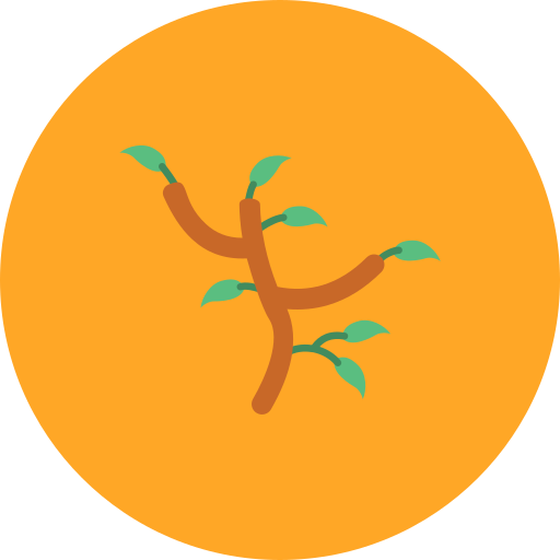 ramo d'albero Generic Flat icona