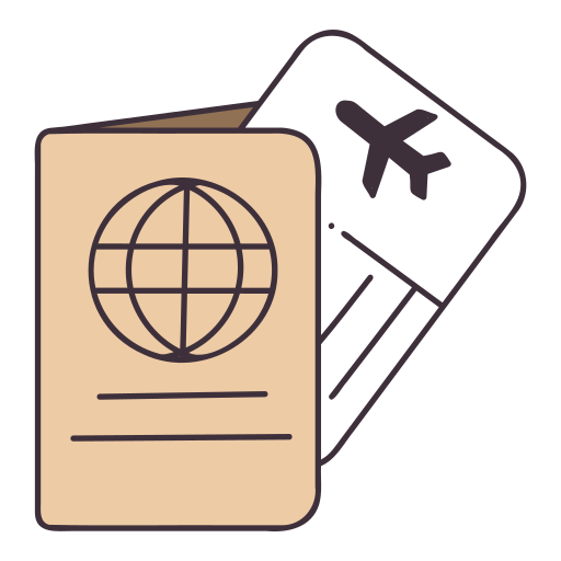 Passport Generic Outline Color icon