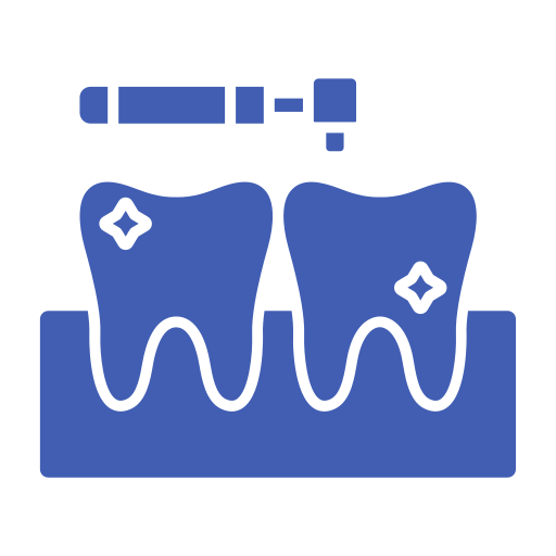 limpieza dental Generic Flat icono