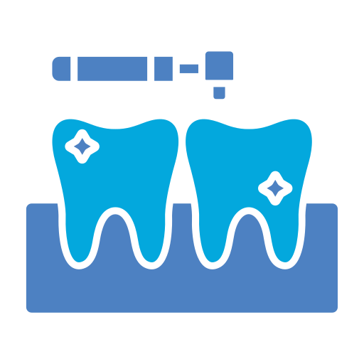 pulizia dentale Generic Blue icona