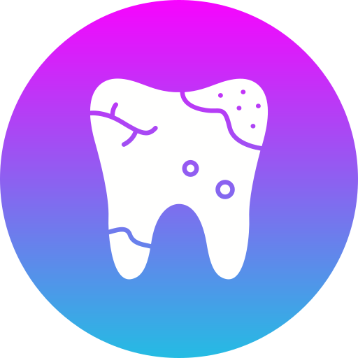 caries dental Generic Flat Gradient icono
